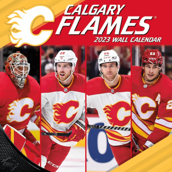 Calgary Flames naptár 2023 Wall Calendar