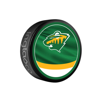 Minnesota Wild korong Reverse Retro Jersey 2022 Souvenir Collector Hockey Puck
