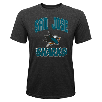 San Jose Sharks gyerek póló All Time Great Ss Triblend