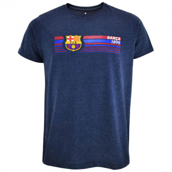 FC Barcelona férfi póló Fast Navy