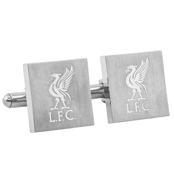 FC Liverpool mandzsettagomb Stainless Steel Square Cufflinks