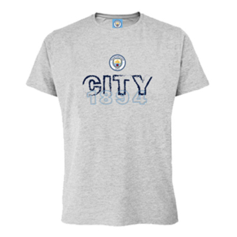 Manchester City férfi póló No3 Tee grey