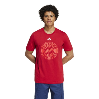 Bayern München férfi póló Graphic Tee red