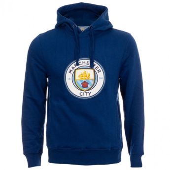 Manchester City gyerek kapucnis pulóver No1 navy