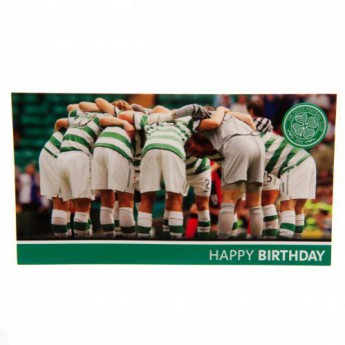 FC Celtic születésnapi köszöntő Birthday Card Huddle