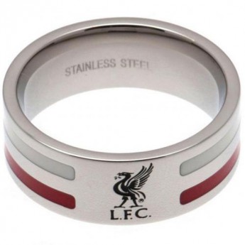 FC Liverpool gyűrű Colour Stripe Ring Large