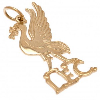 FC Liverpool arany medál 9ct Gold Pendant Livebird