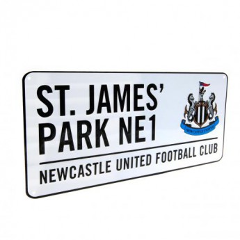 Newcastle United fali tábla Street Sign