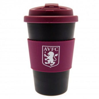 Aston Villa utazó bögre Silicone Grip Travel Mug