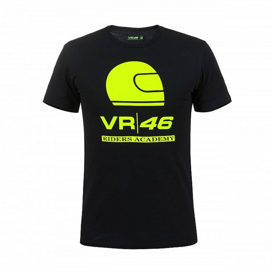 Valention Rossi férfi póló black VR46 Riders Academy