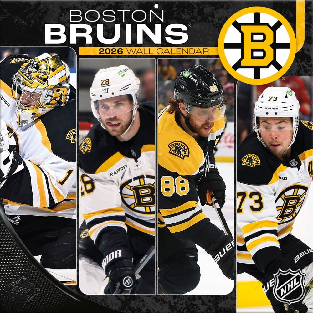 Boston Bruins naptár 2026 Wall