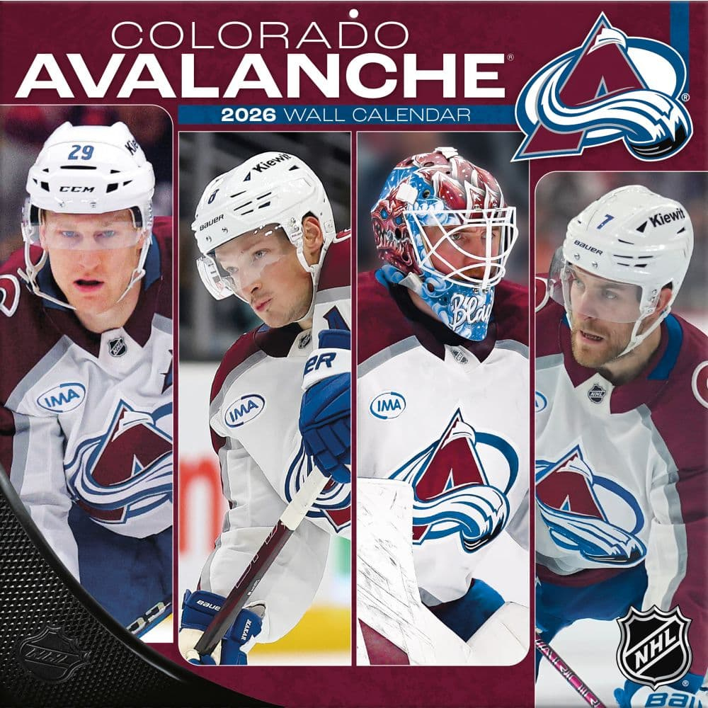 Colorado Avalanche naptár 2026 Wall