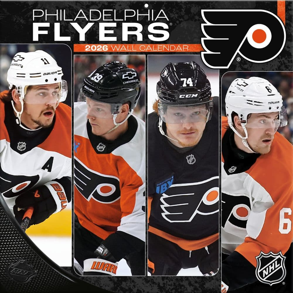 Philadelphia Flyers naptár 2026 Wall
