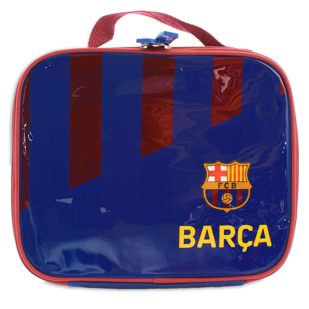 FC Barcelona tízórai táska Stripe Lunch Bag
