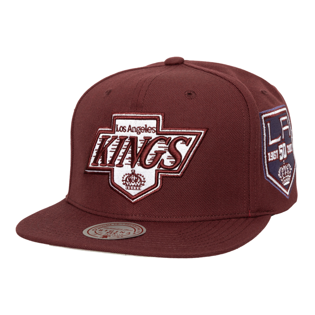 Los Angeles Kings baseball flat sapka Fashion Basic Snapback red