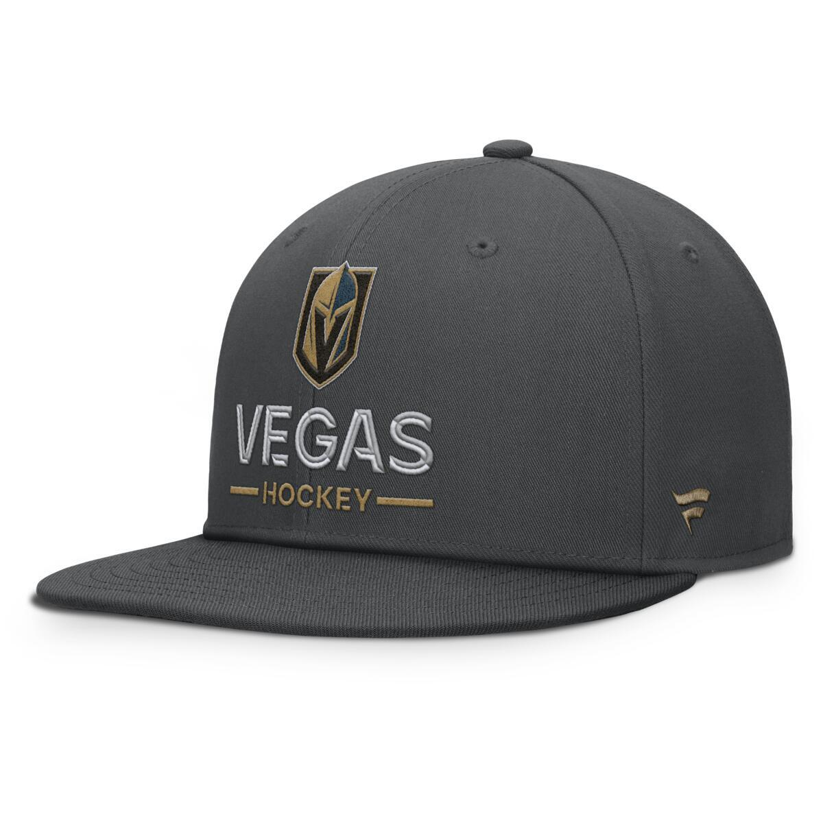Vegas Golden Knights baseball flat sapka Authentic Pro A/Cap Flat Brim Square Visor Structured Adjustable
