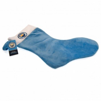 Manchester City karácsonyi harisnya Supersoft Christmas Stocking