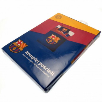 FC Barcelona 1 drb ágynemű Single Duvet Set LC