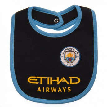 Manchester City gyerek nyálazó előke 2 Pack Bibs PL