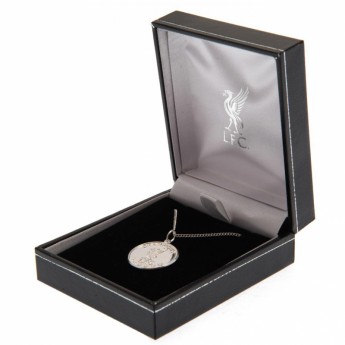 FC Liverpool nyaklánc medállal Champions Of Europe sterling silver pendant & chain