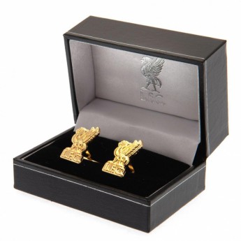 FC Liverpool mandzsettagomb Gold Plated Cufflinks LB