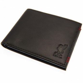 FC Liverpool pénztárca Leather Stitched