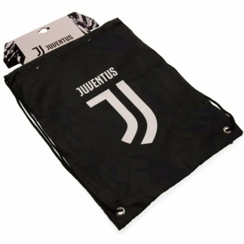 Juventus tornaszatyor logo black