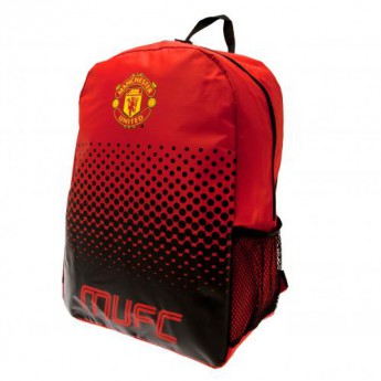 Manchester United hátizsák Backpack red and black