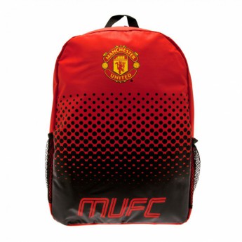 Manchester United hátizsák Backpack red and black
