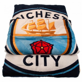 Manchester City gyapjú takaró Sherpa Blanket