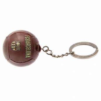 FC Barcelona kulcstartó Football Keyring Retro