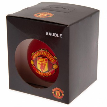 Manchester United Karácsonyi díszek Glass Bauble