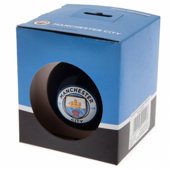 Manchester City Karácsonyi díszek Glass Bauble