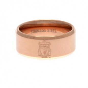 FC Liverpool gyűrű Rose Gold Plated Ring Large