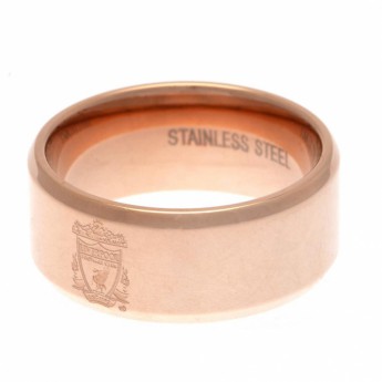 FC Liverpool gyűrű Rose Gold Plated Ring Large