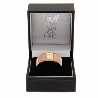 FC Liverpool gyűrű Rose Gold Plated Ring Medium
