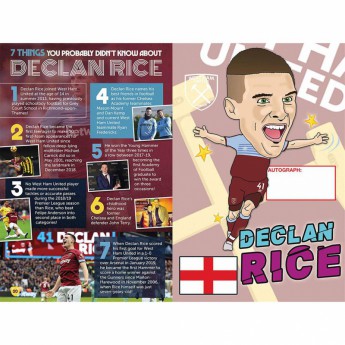 West Ham United könyv évkönyv Annual 2020