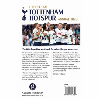 Tottenham könyv évkönyv Annual 2020