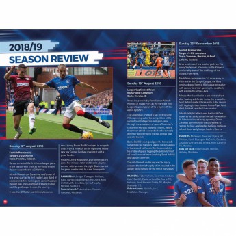 FC Rangers könyv évkönyv Annual 2020