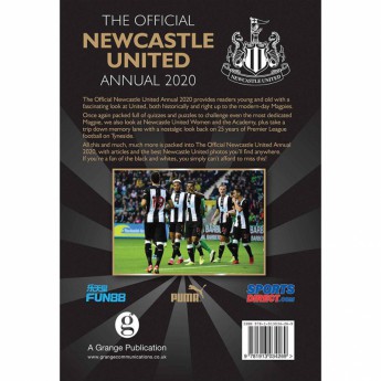 Newcastle United könyv évkönyv Annual 2020