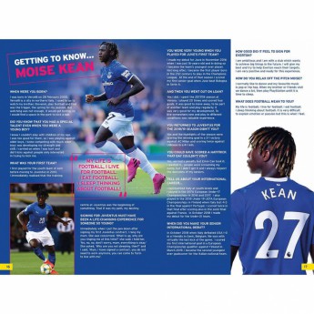 FC Everton könyv évkönyv Annual 2020