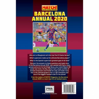 FC Barcelona könyv évkönyv Annual 2020