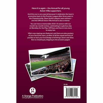 Aston Villa könyv évkönyv Annual 2020