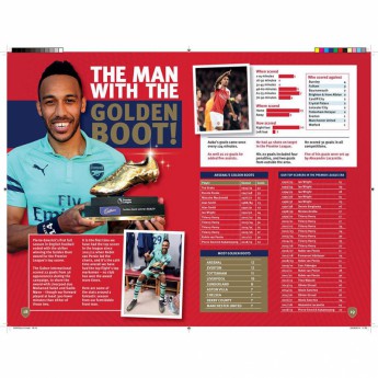 FC Arsenal könyv évkönyv Annual 2020
