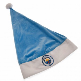 Manchester City Télapó sapka logo
