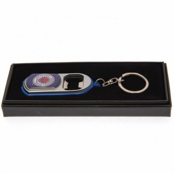 FC Rangers kulcstartó üveg nyitóval Key Ring Torch Bottle Opener