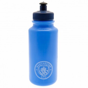 Manchester City foci szett water bottle - hand pump - size 5 ball