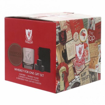 FC Liverpool poharak Whiskey Gift Set