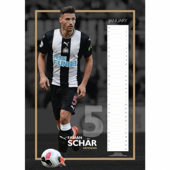 Newcastle United naptár 2020 Team A3