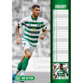 FC Celtic naptár 2020 Team A3